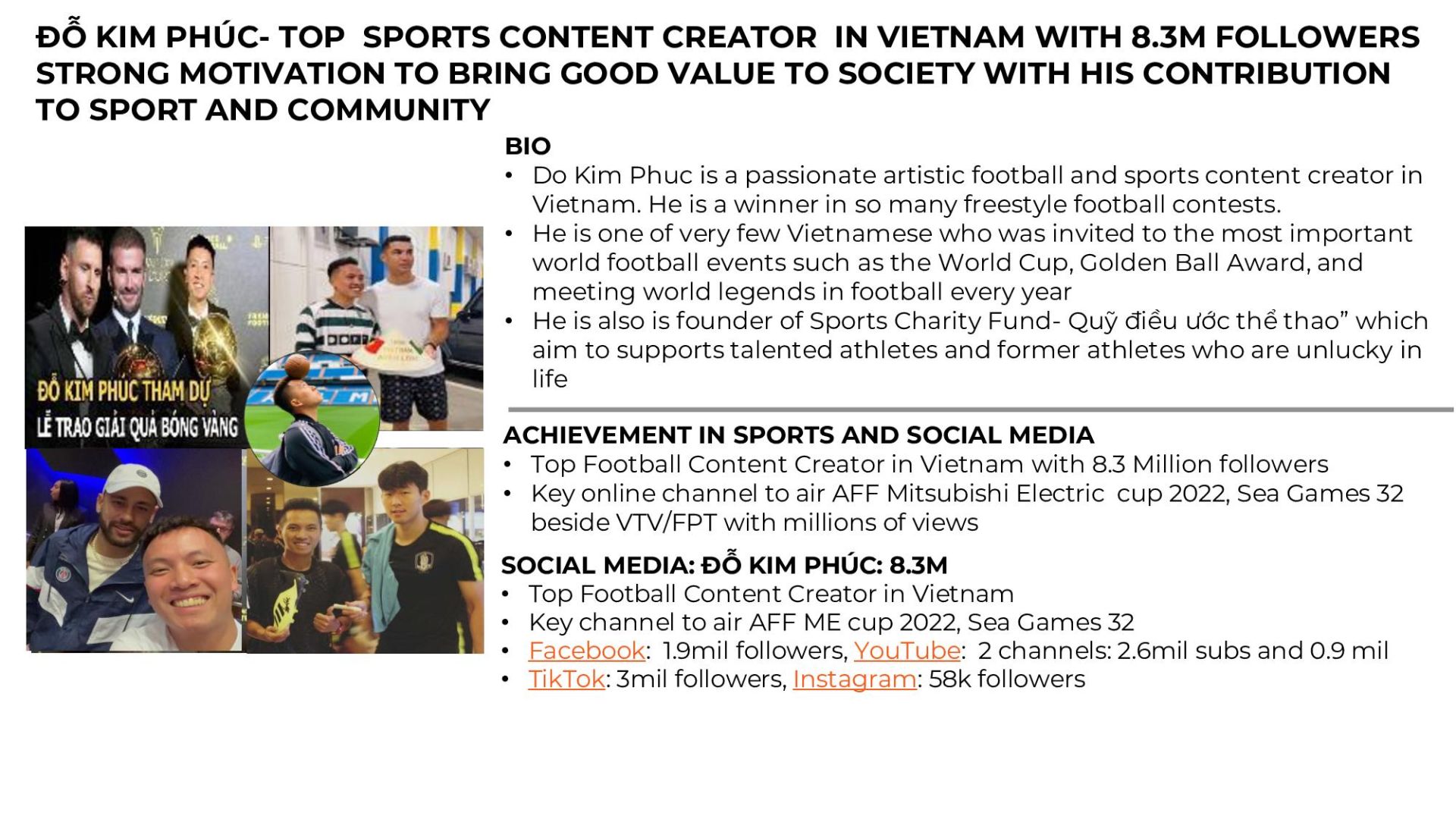 Đồng Hành Quảng Cáo Bóng Đá Cùng Đỗ Kim Phúc - Dentsu Sports Vietnam