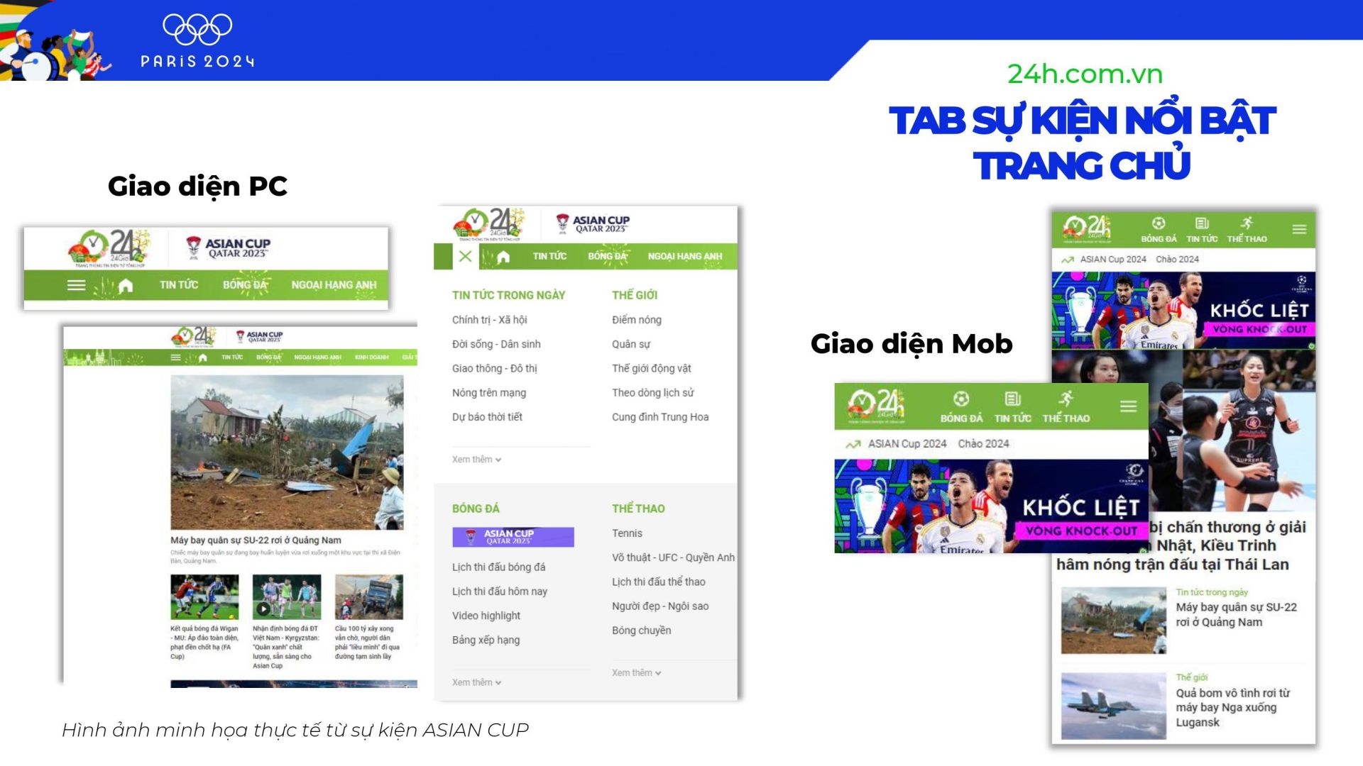 Đồng Hành Cùng Olympic 2024 - 24h.com.vn